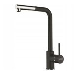Franke - 115. 0668. 279 sirius l side pull - out robinet d'vier de cuisine, black fr010296