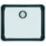 Franke aton anx 110 - 48, sous - plan 510 x 430, inox