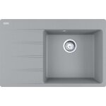 Franke centro - �vier en fragranite cng 611 - 78 tl / 7, 78x50 cm, pierre grise 114. 0637. 509