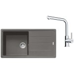 Franke - colonnes - set de cuisine g264?k, évier en fragranit bfg 611 + robinet fs 3230. 031, gris pierre ... Franke - colonnes - set de cuisine g264?k, évier en fragranit bfg 611 + robinet fs 3230. 031, gris pierre ...