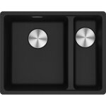 Franke - cuve maris fragranit mrg 160 - 34 - 15 - onyx - automatique - 553 x 433 x 200 / 150 mm (sous ...