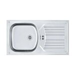 Franke - eurostar - �vier etn 614 nova 6 / 4, 78x44 cm, inox 101. 0363. 371