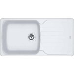 Franke - evier antea fragranit + azg611 - xl - blanc artic (moucheté) Franke - evier antea fragranit + azg611 - xl - blanc artic (moucheté)