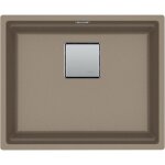 Franke - evier kubus 2. 0 fragranit + kng110 - 52 - oyster - vidage : manuel Franke - evier kubus 2. 0 fragranit + kng110 - 52 - oyster - vidage : manuel