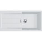 Franke - evier sirius 2 tectonite s2d611 - 100 - blanc artic (mouchet�)