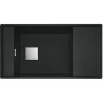 Franke fresno - vier en fragranite fsg 211 / 111, 86x46 cm, noir mat 135. 0652. 557