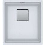 Franke - kubus 2 - Évier en fragranit kng 110 - 37, 41x46 cm, blanc artic 125. 0672. 041 Franke - kubus 2 - Évier en fragranit kng 110 - 37, 41x46 cm, blanc artic 125. 0672. 041