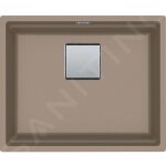 Franke - kubus 2 - �vier en fragranit kng 110 - 52, 56x46 cm, cachemire 125. 0671. 878