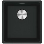 Franke - maris - �vier en fragranit mrg 110 - 37, 40x43 cm, noir mat 125. 0698. 004