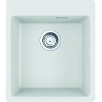 Franke maris - Évier en fragranit mrg 610 - 39 ftl, 44x50 cm, blanc artic 114. 0661. 447 Franke maris - Évier en fragranit mrg 610 - 39 ftl, 44x50 cm, blanc artic 114. 0661. 447