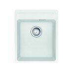 Franke - maris - vier en fragranitmrg 610 - 37 rtl, 41x51 cm, blanc artic 114. 0661. 443