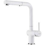 Franke - active new - mitigeur d'vier fn 6110. 094, avec douchette extractible, blanc artic 115. 0653. ...