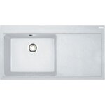 Franke - mythos - vier en fragranit mtg 611 / 2, 100x52 cm, blanc artic 114. 0150. 003