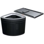 Franke - poubelle tri s�lectif - poubelle encastr�e solo 60, noir 121. 0307. 572