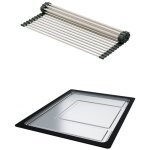 Franke - set accessoires cuves maris1 - 2, largo inox / maris1 - 2 + viers centro frag : rollmat + gouttoir ...