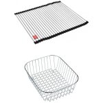 Franke - set accessoires cuves urbis fragranit : rollmat + panier � vaisselle �vier fil inox