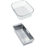 Franke - set accessoires �viers maris mrg 651 - fragranit : panier �gouttoir + panier fil