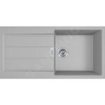 Franke - sirius 2. 0 - vier en tectonite s2d 611 - 100, 100x50 cm, gris 143. 0651. 011