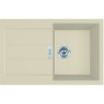 Franke sirius 2. 0 - Évier en tectonite s2d 611 - 78, 78x50 cm, beige 143. 0670. 896 Franke sirius 2. 0 - Évier en tectonite s2d 611 - 78, 78x50 cm, beige 143. 0670. 896