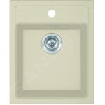 Franke - sirius - �vier en tectonite sid 610 - 40, 43x53 cm, beige 143. 0670. 895