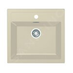 Franke - sirius - vier en tectonite sid 610, 56x53 cm, beige 143. 0670. 894
