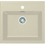 Franke - sirius - Évier en tectonite sid 610, 56x53 cm, beige 143. 0670. 894 Franke - sirius - Évier en tectonite sid 610, 56x53 cm, beige 143. 0670. 894