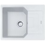 Franke - urban - �vier en fragranit ubg 611 - 62, 62x50 cm, blanc arctique 114. 0700. 095