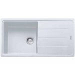 Franke - evier basis fragranit + bfg611 - xl - blanc artic (mouchet)
