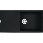 Franke - evier maris fragranit + mrg611 - xl - black