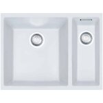 Franke - evier sirius tectonite sid160 - blanc artic (mouchet)