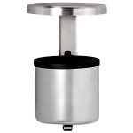 Frankel kaiserkraft, cendrier mural anti - feu avec toit, 2, 25 l