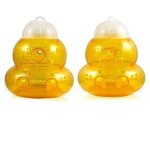 Frelons � suspendre (lot de 2) - solution naturelle et ecologique anti gu�pe (orange) (pi�ge) lbq81