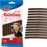 Friandises pour chien rotolinis trixie soft beef sticks 120 g