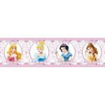 Ag art - frise 4 princesses disney la belle au bois dormant, cendrillon blanche neige, belle Ag art - frise 4 princesses disney la belle au bois dormant, cendrillon blanche neige, belle