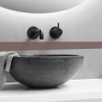 Frise adhsive autocollante 5x300 cm, couleur chtaigne uni madsoya, dcorative pour murs et sols.