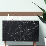 Frise adhsive maelselv 15x300 cm, losange amboit sur fond brique, dcorative, autocollante.