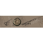 Ag art - frise auto - collante harry potter signature dumbledore - 1 rouleau de 0, 14 x 5 m