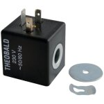 Bobine d'electrovanne gaz avec clips ev pour bloc tk25, frisquer, ref. f3aa40159