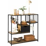 Fsb56 - f table console table d'entrée bout de canapé table d'appoint buffet avec 3 etagères de rangement ... Fsb56 - f table console table d'entrée bout de canapé table d'appoint buffet avec 3 etagères de rangement ...