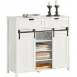 Fsb74 - w buffet bahut, commode armoire de rangement pour cuisine, salle  manger, salon, meuble de rangement ...