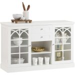 Sobuy fsb79 - w buffet commode dressoir armoire de cuisine multi - rangement avec 2 portes vitrées, 2 ... Sobuy fsb79 - w buffet commode dressoir armoire de cuisine multi - rangement avec 2 portes vitrées, 2 ...