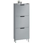 Sobuy - fsr151 - h - hg meuble � chaussures meuble de rangement � chaussures avec 3 abattants armoire ...