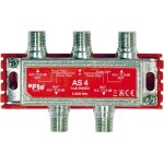 Diviseur tv fte de classe a terrestre et satellite 4 sorties de 8 db