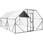 Wiltec parc enclos xxl pour petits animaux domestiques ? 4 x 3 x 2 m ? en acier ? clture verrouillable ...