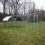 Wiltec parc enclos xxl pour petits animaux domestiques ? 6 x 3 x 2 m ? en acier ? clture verrouillable ...