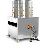Plumeuse  volailles ? 565 x 560 x 945 mm ? en acier fin ? 1500 w ? avec tambour  50 cm, raccord eau, ...