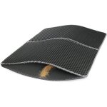 Tapis de liti�re pliable - 75 x 55 cm - couleur grise - paillasson ramasse - liti�re de protection imperm�able ...