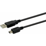 Cordon usb vers mini usb 2. 0 mâle / mâle 1 mètre fujionkyo 423202 Cordon usb vers mini usb 2. 0 mâle / mâle 1 mètre fujionkyo 423202