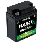 Fulbat - batterie moto gel 6n6 - 3b / 6n6 - 3b - 1 6v 6ah