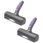 Fur daddy sweeper brush - brosse anti poils animaux - ramasse poils chat et chien - violet et gris - ... Fur daddy sweeper brush - brosse anti poils animaux - ramasse poils chat et chien - violet et gris - ...